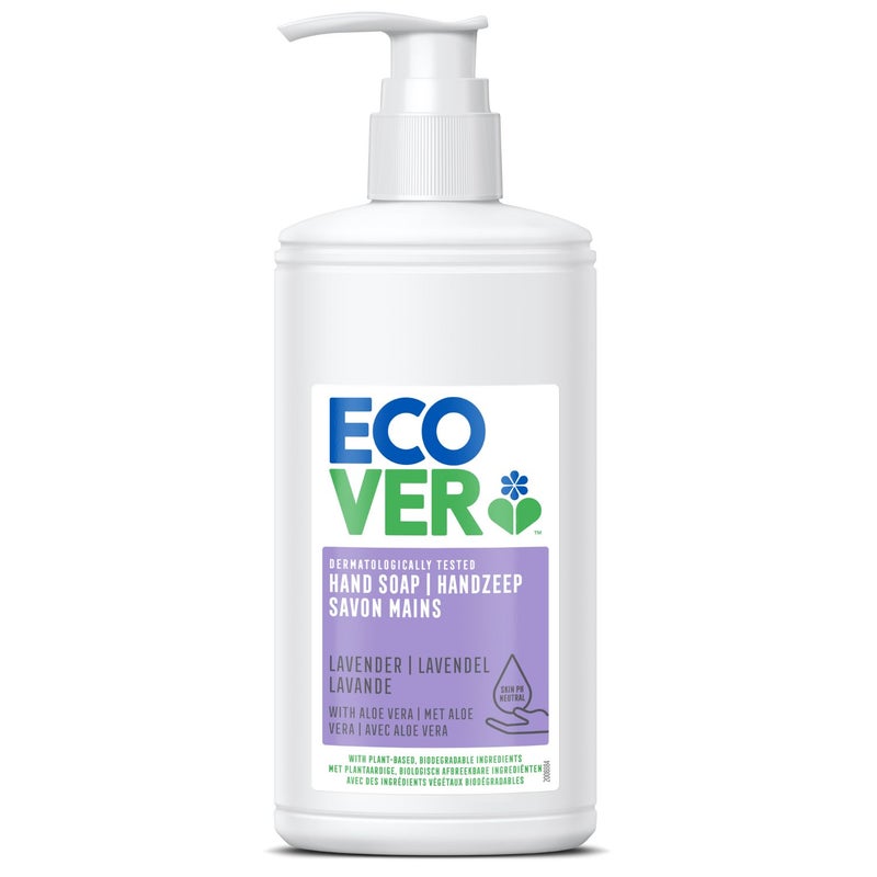 ecover Hand Soap Lavender and Aloe Vera Scent - 250 ml - Image 1